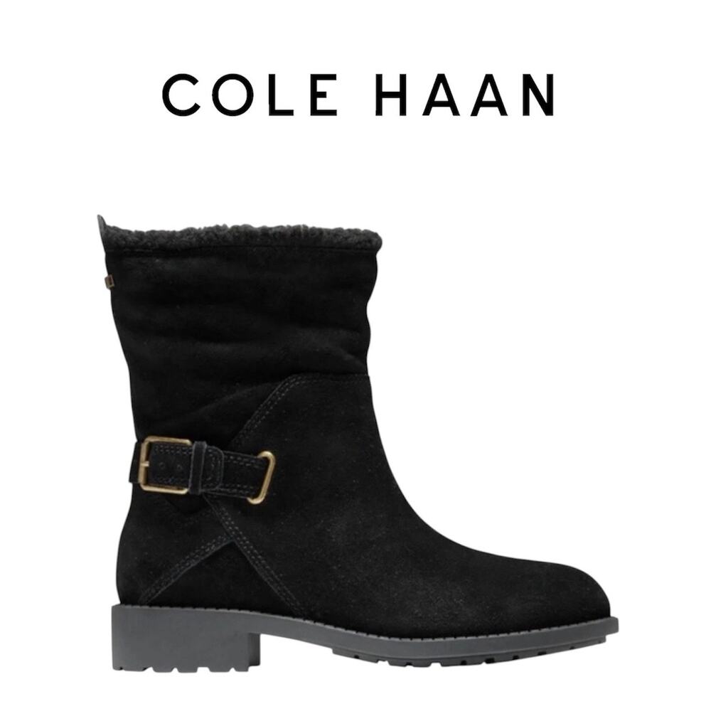 Cole Haan Quiana Waterproof Suede Boots